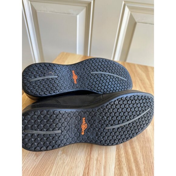 Safe T Step Womens Slip On Low Top Loafer Black Size 6.5W / Eur 38 Sku 2795 - Picture 11 of 16